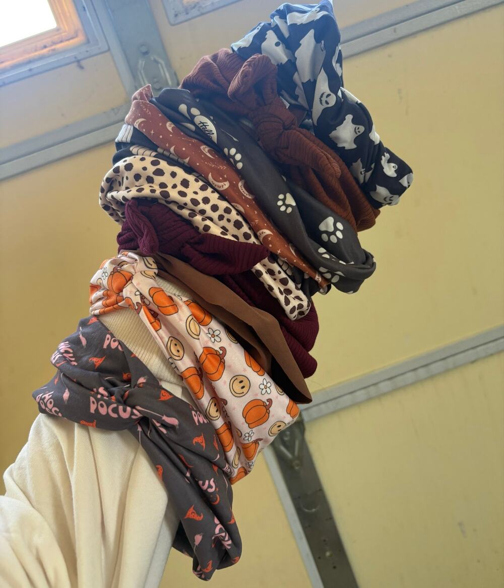 Set of 10 headbands